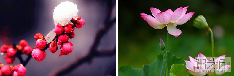 2017.2.14匯成名郡小區(qū)園林景觀裝飾鐵畫定制案例1