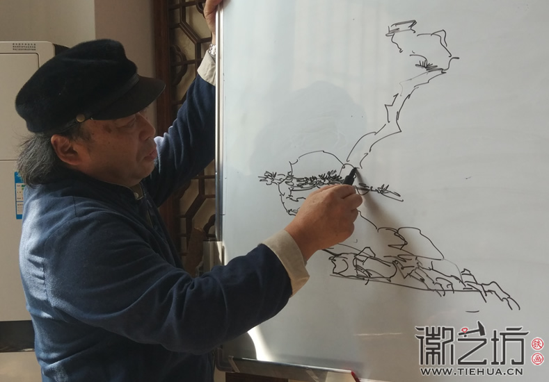 2017.4.15沒(méi)有對(duì)比不是藝術(shù)&mdash;&mdash;鐵畫(huà)知行社第四期課程報(bào)道13