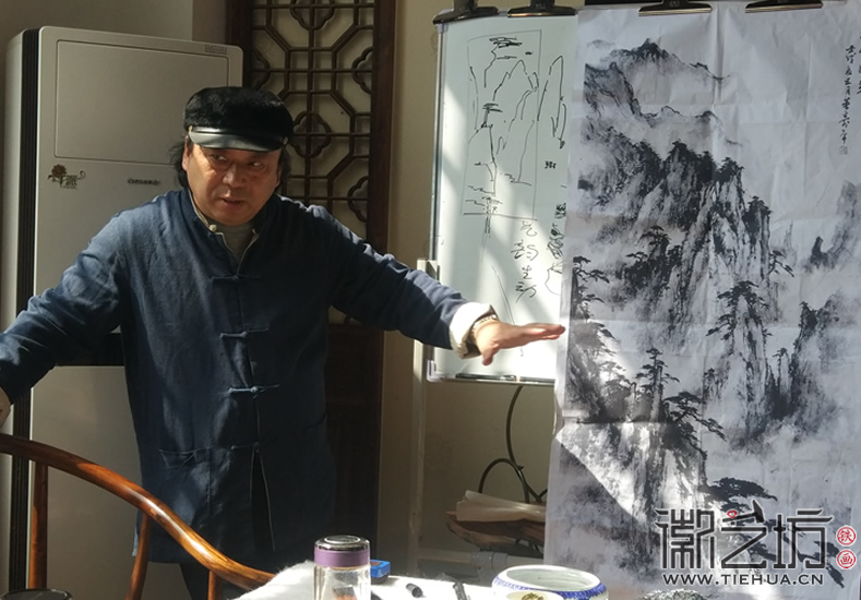 2017.4.15沒(méi)有對(duì)比不是藝術(shù)&mdash;&mdash;鐵畫(huà)知行社第四期課程報(bào)道15