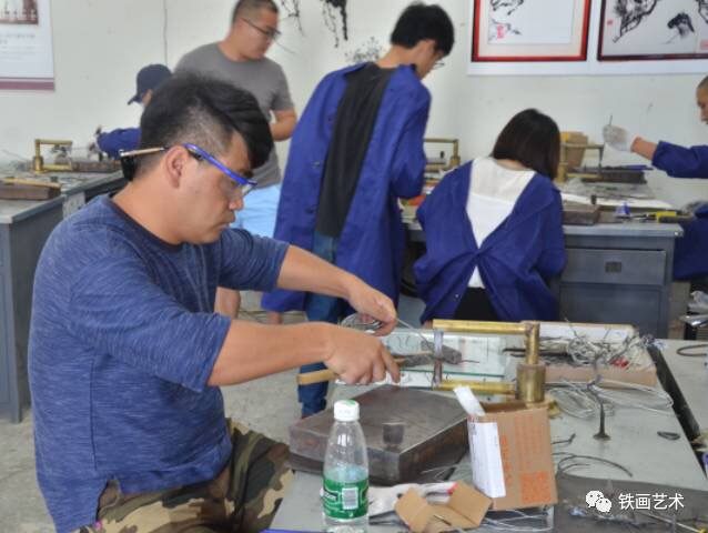 國家藝術(shù)基金&ldquo;蕪湖鐵畫藝術(shù)人才培養(yǎng)項(xiàng)目&rdquo;學(xué)員結(jié)業(yè)作品展 (12)