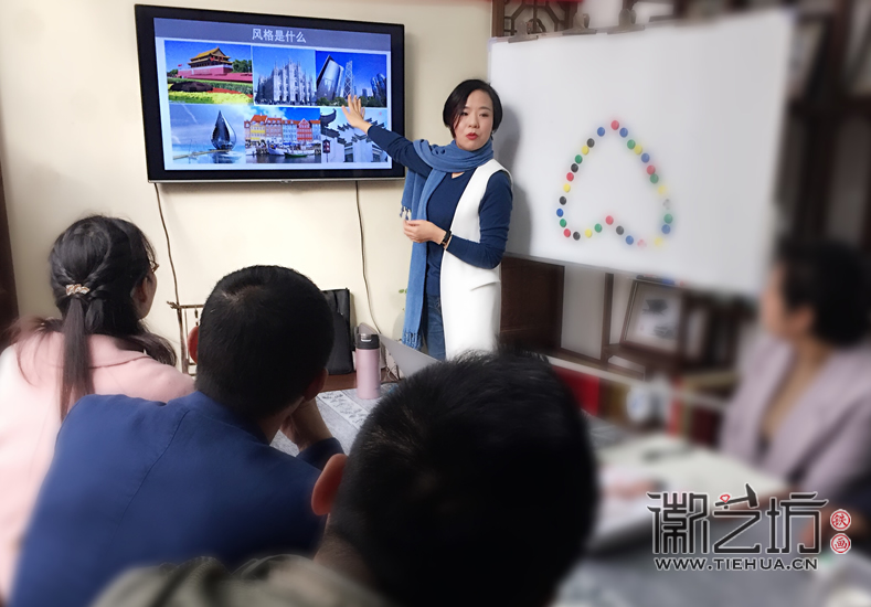 徽藝坊鐵畫藝人走進風(fēng)格色彩 (29)