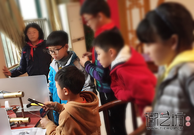 2017.11.14鏡湖小學(xué)真容國(guó)學(xué)堂鐵畫(huà)第三課 (4)