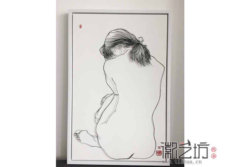 鐵畫藝人楊勇作品《空》