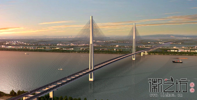 蕪湖長(zhǎng)江公路二橋?qū)嵕皥D