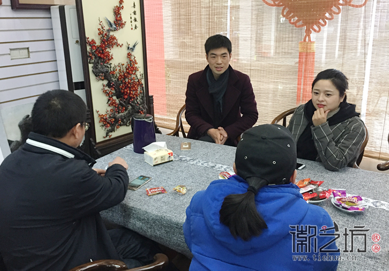 2017.12.28創(chuàng)品會張總一行考察徽藝坊 (4)