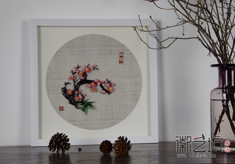 徽藝坊鐵畫新中式系列&mdash;&mdash;春江花月夜 (1)