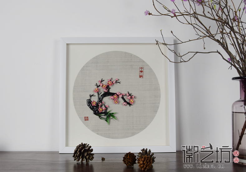 徽藝坊鐵畫新中式系列&mdash;&mdash;春江花月夜 (2)