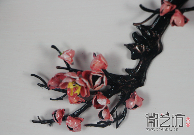 實(shí)力派鐵畫大師楊勇作品&mdash;&mdash;陌上花開 (2)