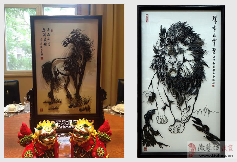 魏民春鐵畫作品 一半是生活，一半是藝術(shù)2