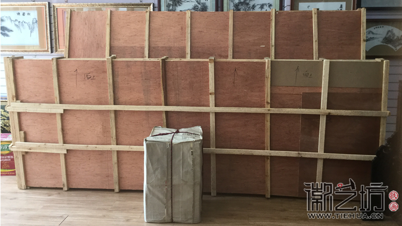 大件屏風(fēng)分開打包裝箱