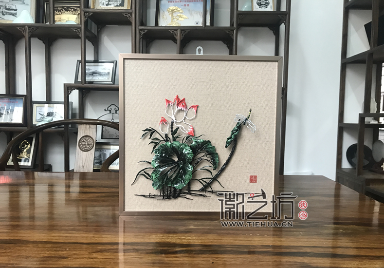 古典時尚大地色系裝飾鐵畫 (2)