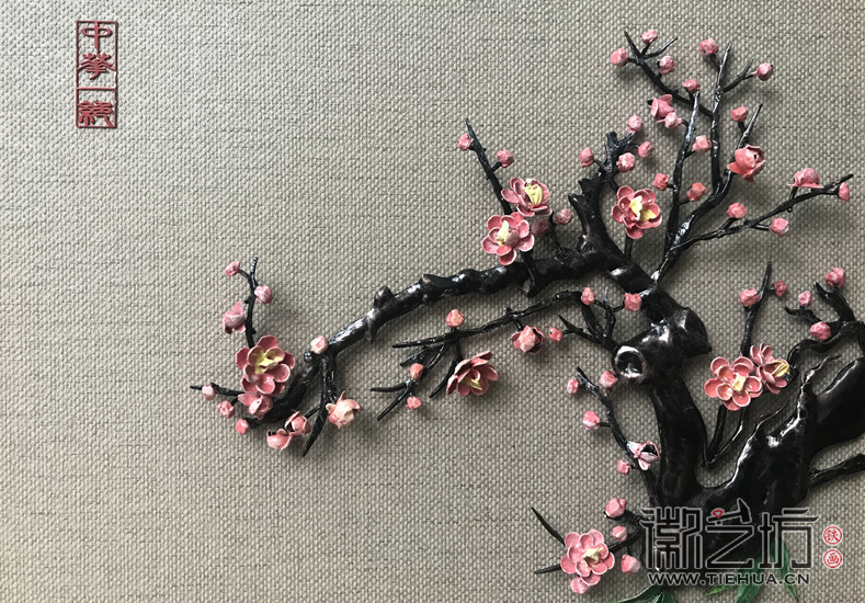 古典時尚大地色系裝飾鐵畫 (1)