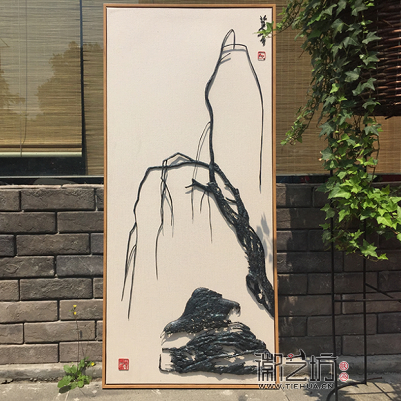 徽藝坊鐵畫現(xiàn)代極簡風(fēng)格作品 (3)