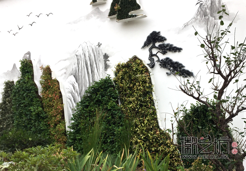 徽藝坊定制合肥明光路地鐵站出口景觀墻鐵畫 (22)