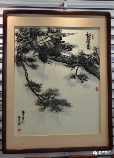 走進(jìn)國家鐵畫傳人儲(chǔ)金霞大師5