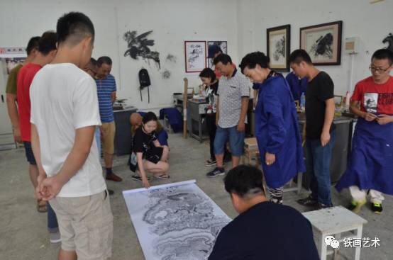 國家級鐵畫大師儲金霞女士實踐課：鐵畫鍛制技藝 (6)