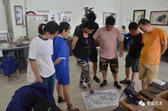 國家級鐵畫大師儲金霞女士實踐課：鐵畫鍛制技藝 (8)