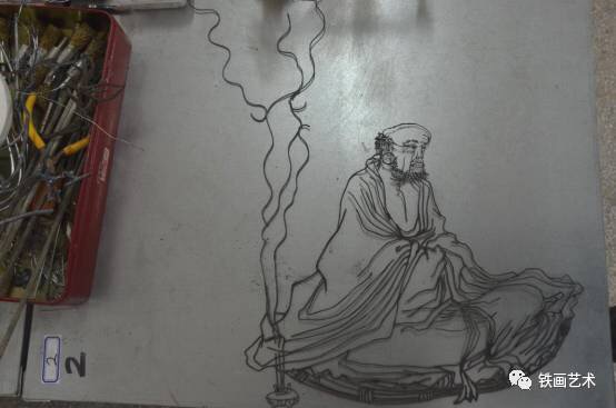 國家級鐵畫大師儲金霞女士實踐課：鐵畫鍛制技藝 (13)