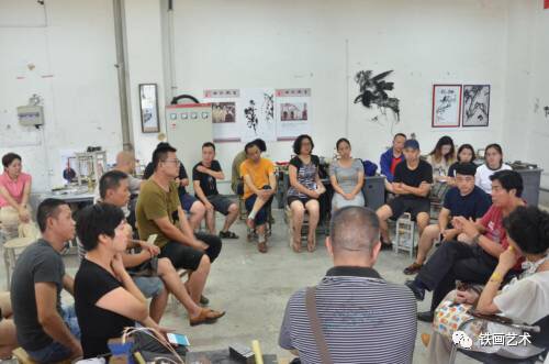 國家藝術(shù)基金蕪湖鐵畫藝術(shù)人才培養(yǎng)項目舉辦中期教學交流會 (2)