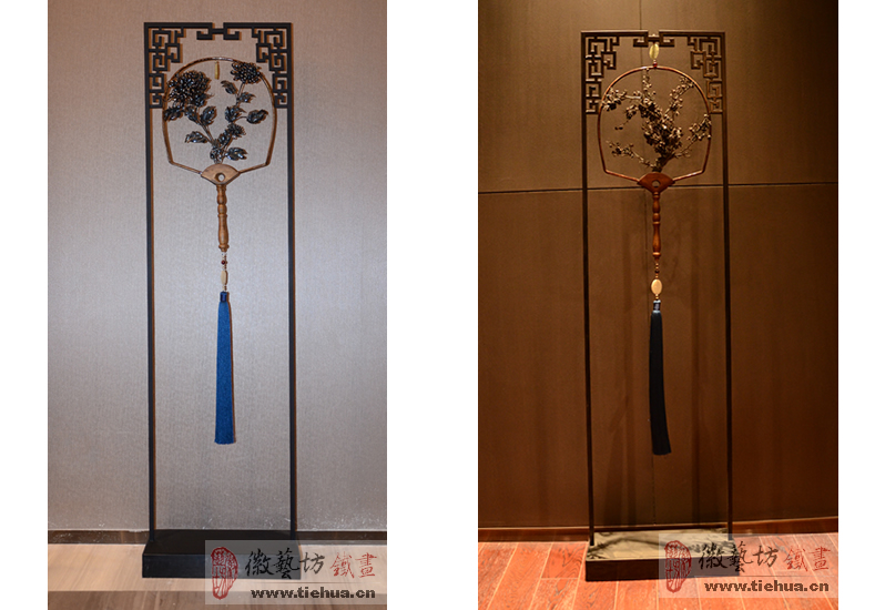 徽藝坊鐵畫(huà)蕪湖萬(wàn)達(dá)嘉華酒店案例15