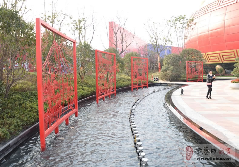 2016.10.29戶外廣場(chǎng)噴泉景觀鐵畫(huà)的開(kāi)創(chuàng)者1