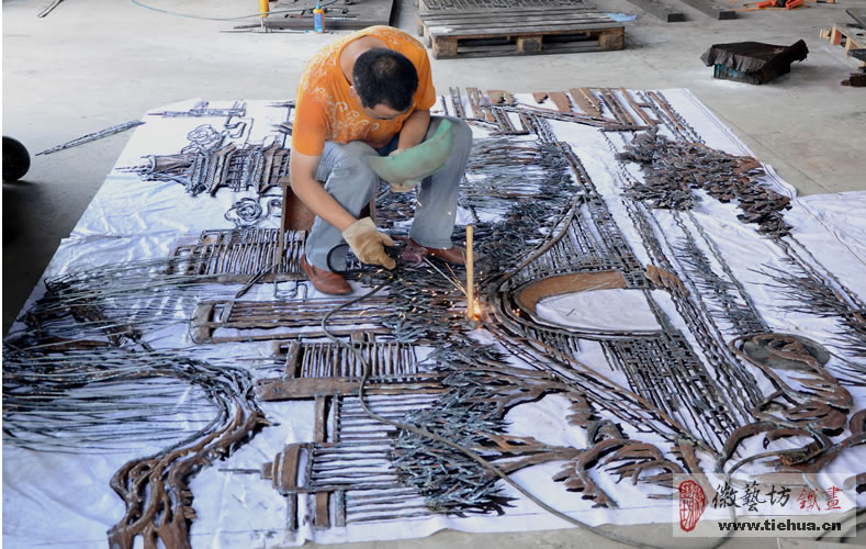 2016.10.29戶外廣場(chǎng)噴泉景觀鐵畫(huà)的開(kāi)創(chuàng)者14