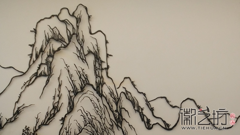 自然美鉆蕪湖旗艦店VIP茶室壁畫細(xì)節(jié)圖