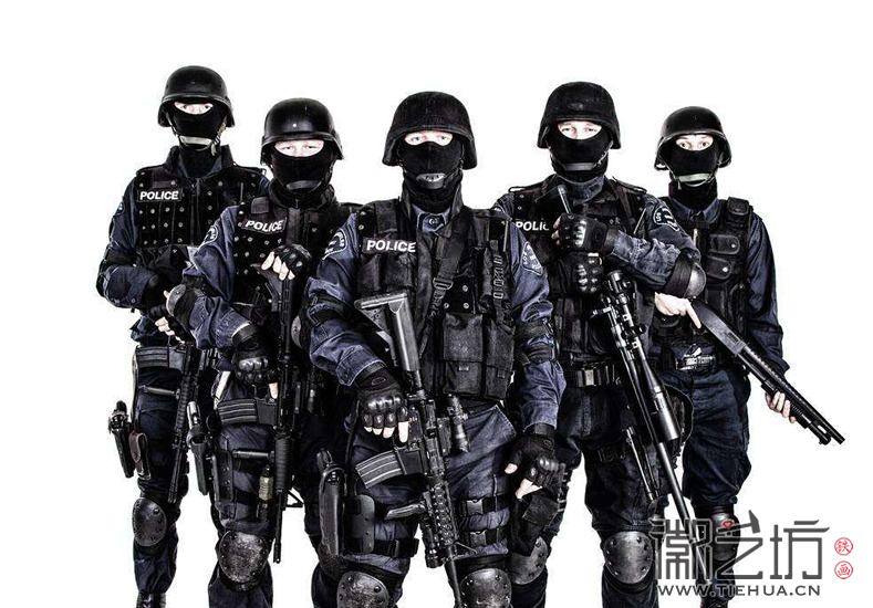 鋼鐵意志 徽藝坊定制蕪湖特警紀(jì)念鐵畫