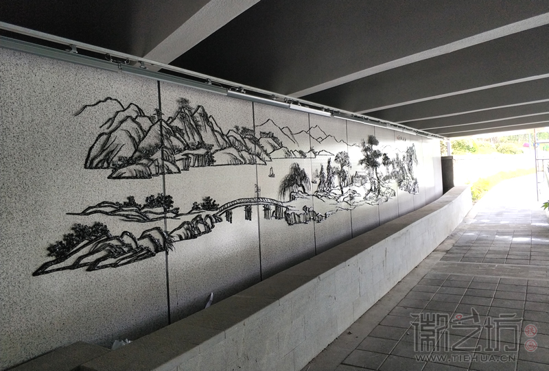 南京溧水二里橋鐵畫-江山如畫2