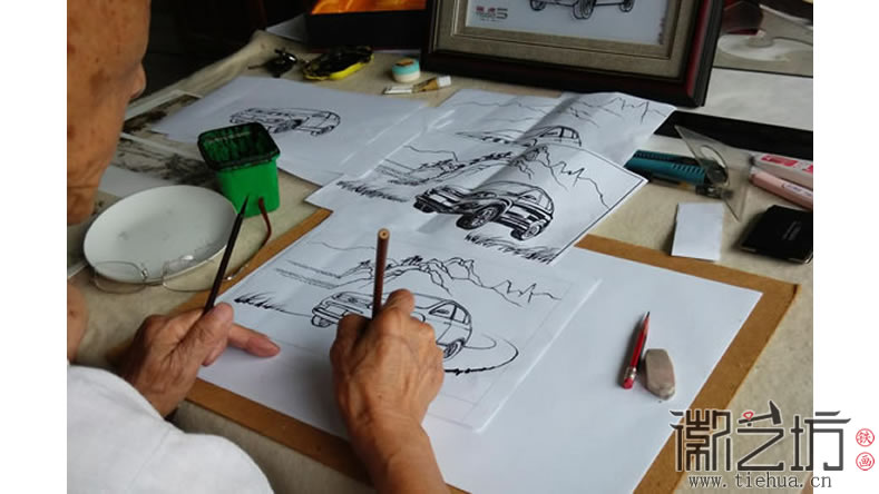 2016.12.30汽車行業(yè)鐵畫禮品定制案例匯總3