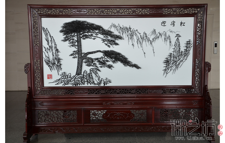 2016.11.15送學(xué)校紀(jì)念禮品鐵畫案例匯總9