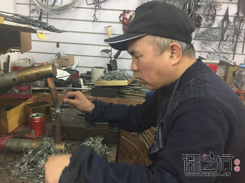 2017.3.23傻子瓜子博物館鐵畫(huà)定制案例8