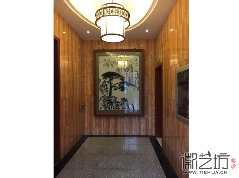 2017.3.23傻子瓜子博物館鐵畫(huà)定制案例13