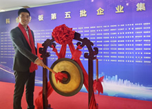 徽藝坊鐵畫安徽省股權(quán)中心掛牌證書