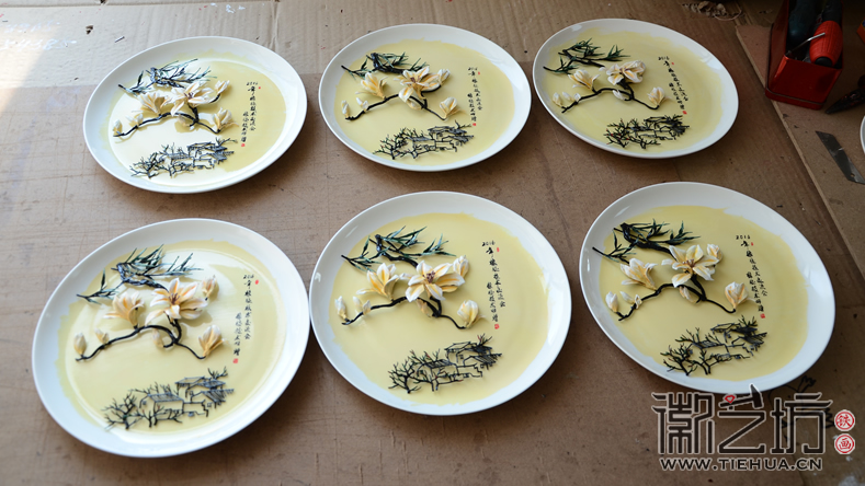 2017.3.8橡膠技術(shù)交流會(huì)鐵畫禮品定制案例3